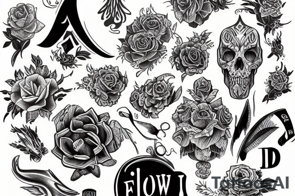 I love working for a company called Woflow tattoo idea
