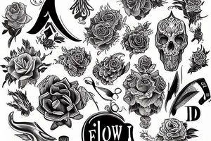 I love working for a company called Woflow tattoo idea