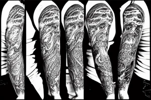 cthulhu sleeve tattoo idea
