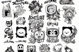 adventure time tattoo idea