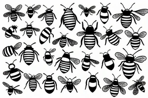 Bee 🐝 tattoo idea