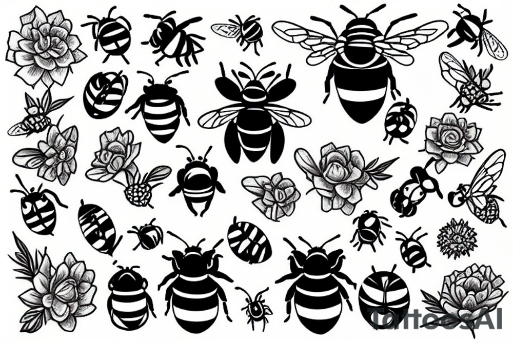 Bee 🐝 tattoo idea