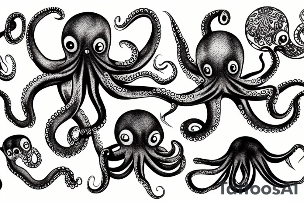 octopus tattoo idea