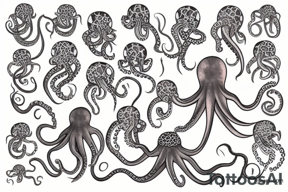 octopus tattoo idea