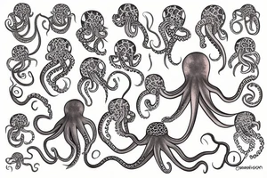 octopus tattoo idea