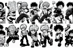 my hero academia tattoo idea