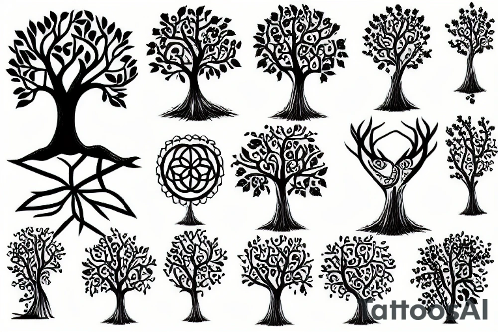Tree of Life tattoo idea