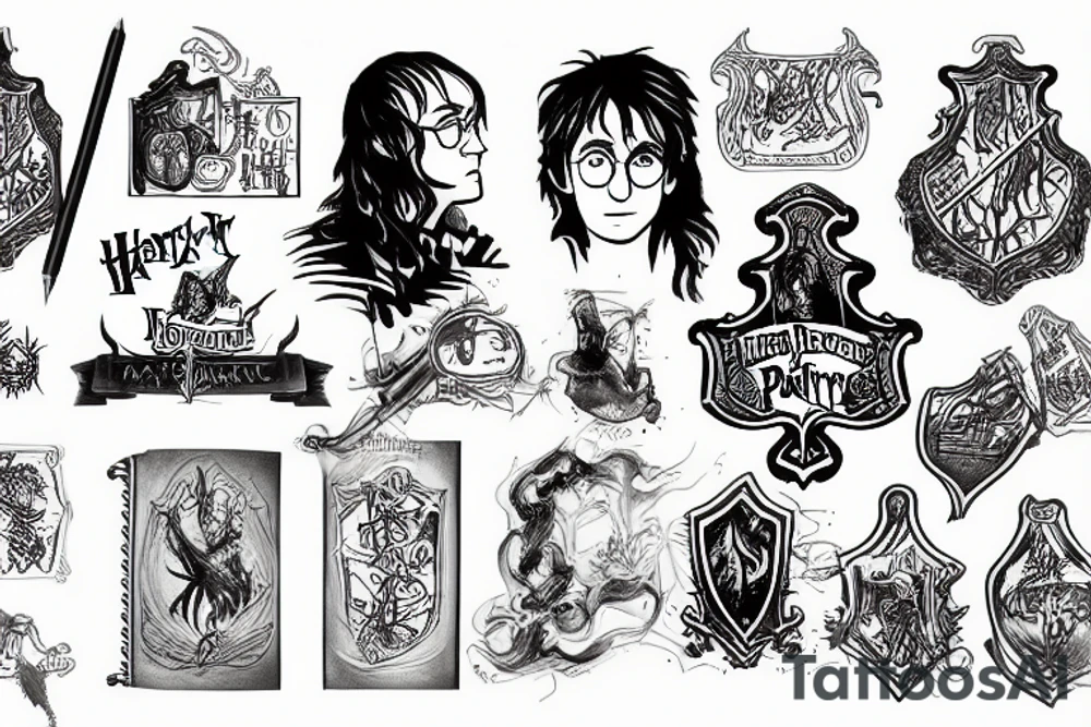 Harry Potter tattoo idea
