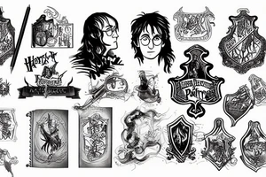 Harry Potter tattoo idea