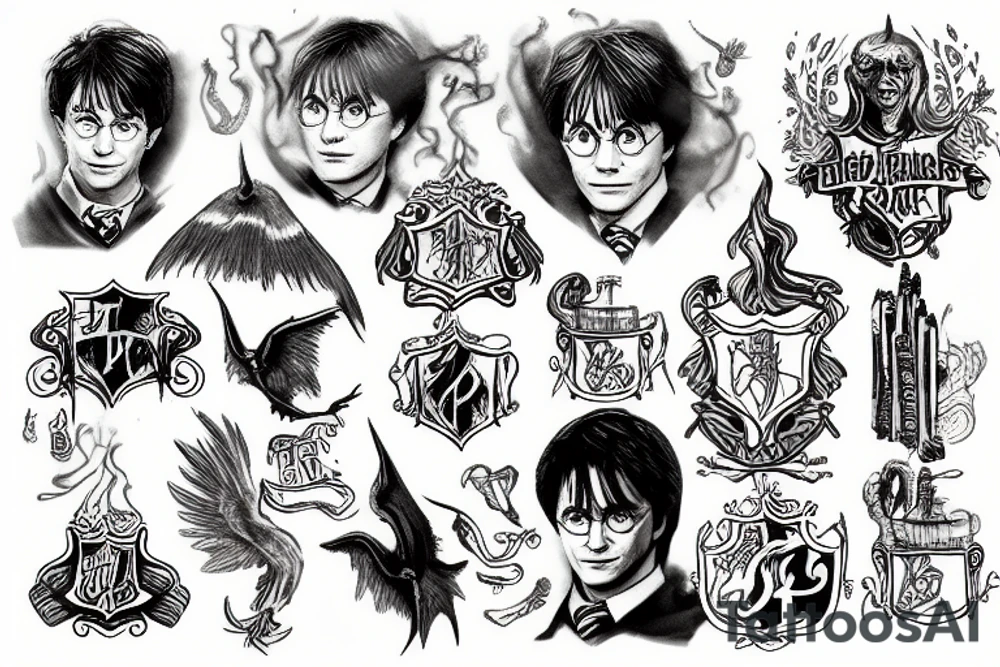 Harry Potter tattoo idea