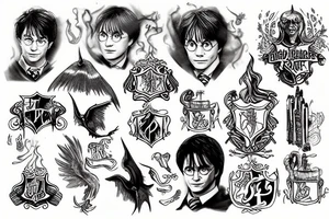 Harry Potter tattoo idea