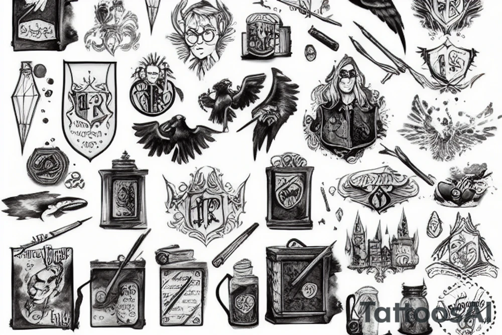 Harry Potter tattoo idea