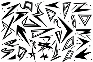 lightning bolt tattoo idea
