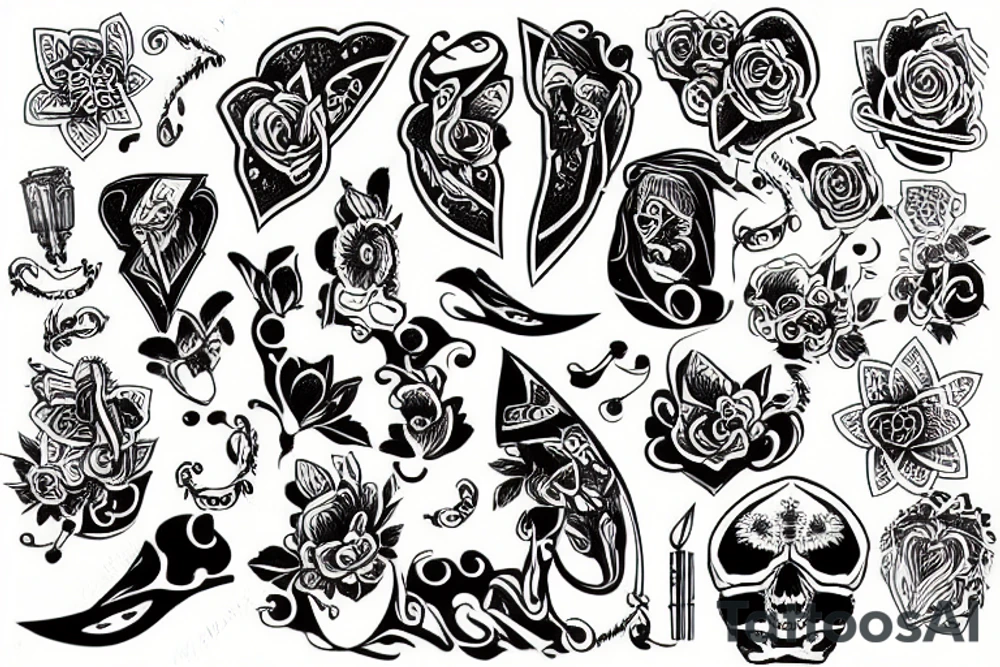designer tattoo idea