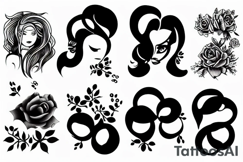 Endless sorrow tattoo idea