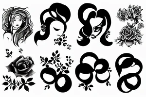 Endless sorrow tattoo idea