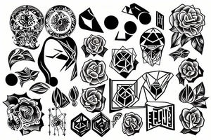 Endless sorrow tattoo idea