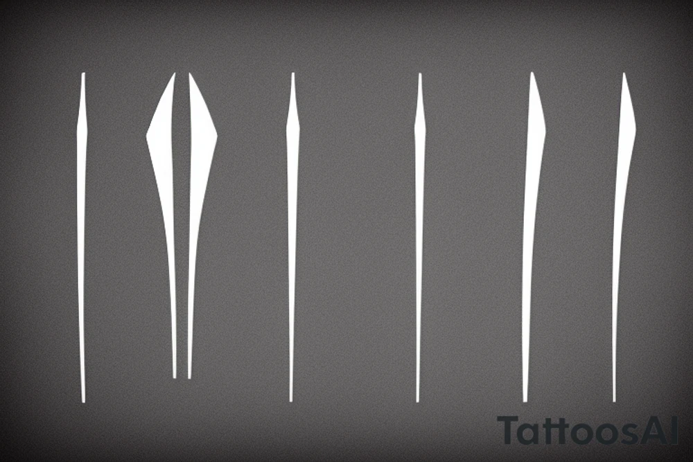 football arrow tattoo idea