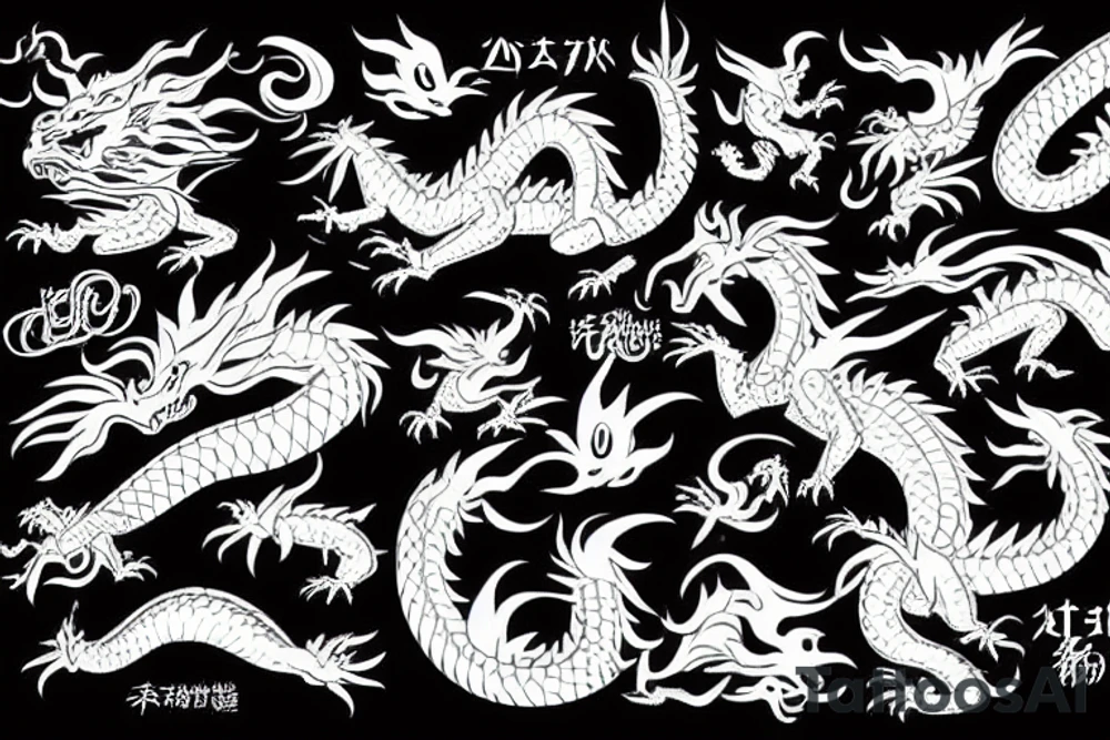 Japoneses dragon tattoo idea