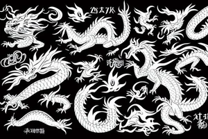 Japoneses dragon tattoo idea