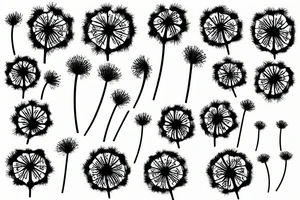 Dandelion tattoo idea