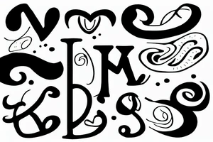 letter tattoo idea