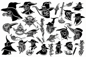 plague doctor tattoo idea