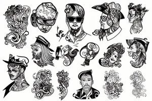 Gay dj tattoo idea