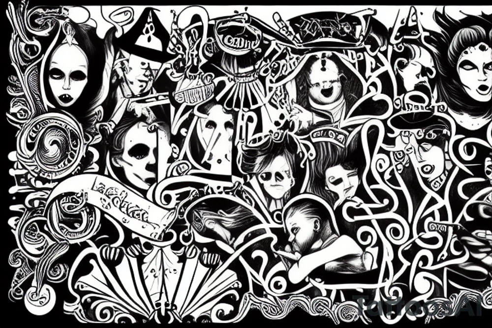 Joe love and the Hoodlum circus tattoo idea