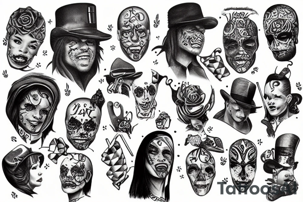 Joe love and the Hoodlum circus tattoo idea