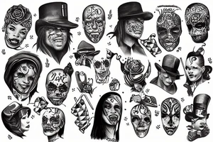Joe love and the Hoodlum circus tattoo idea