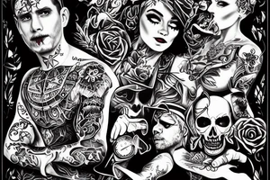 Joe love and the Hoodlum circus tattoo idea