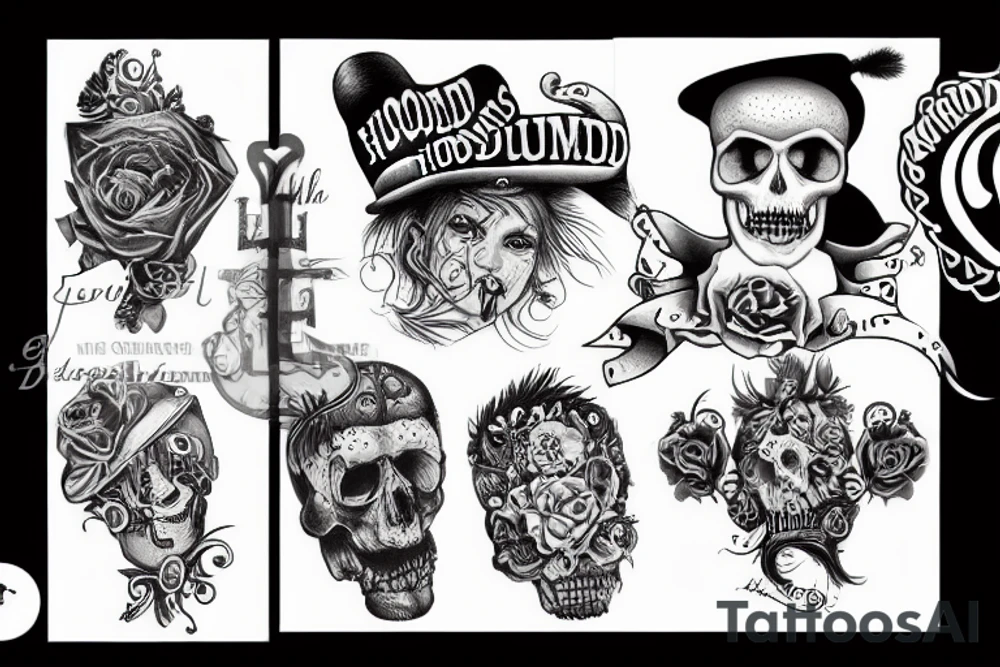 the Hoodlum circus tattoo idea