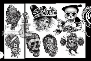 the Hoodlum circus tattoo idea