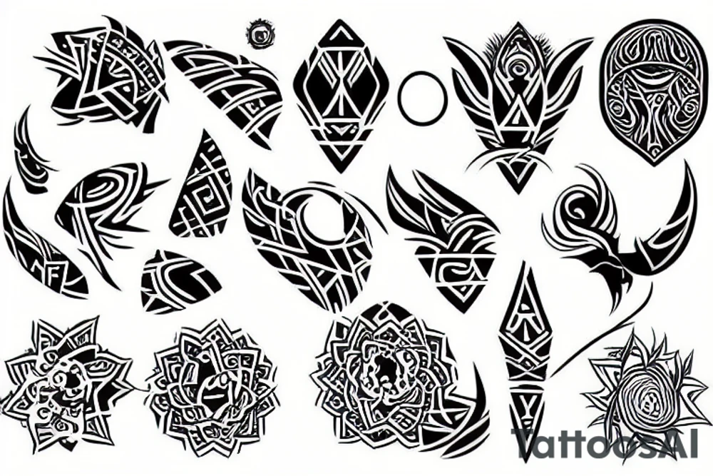 tribal tattoo tattoo idea