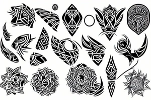 tribal tattoo tattoo idea