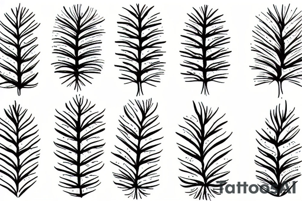 Pinecone tattoo idea