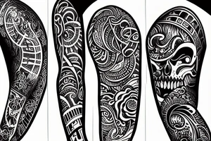 The purpose of life is to enjoy the passage of time tattoo idea