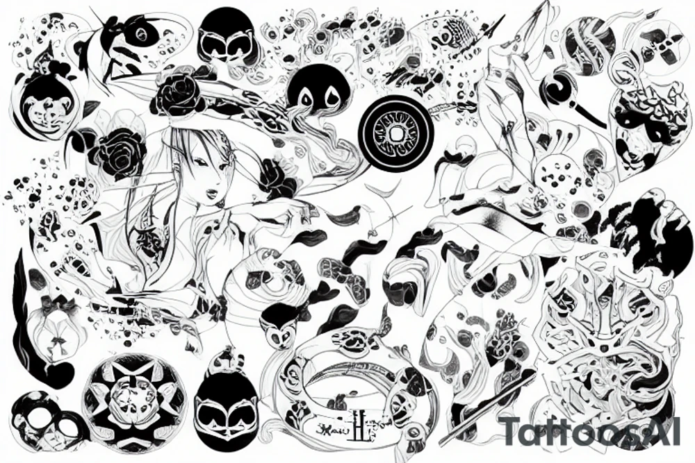 bíg data tattoo idea