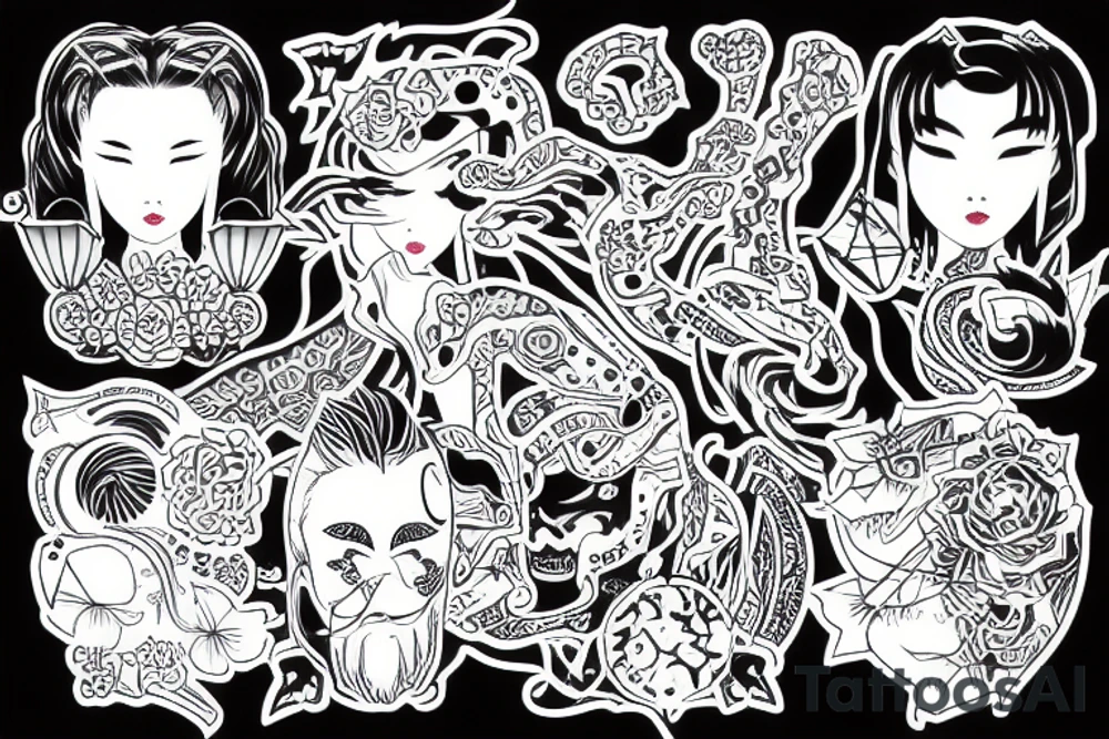 bíg data tattoo idea