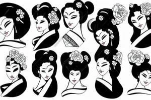 Geisha tattoo idea