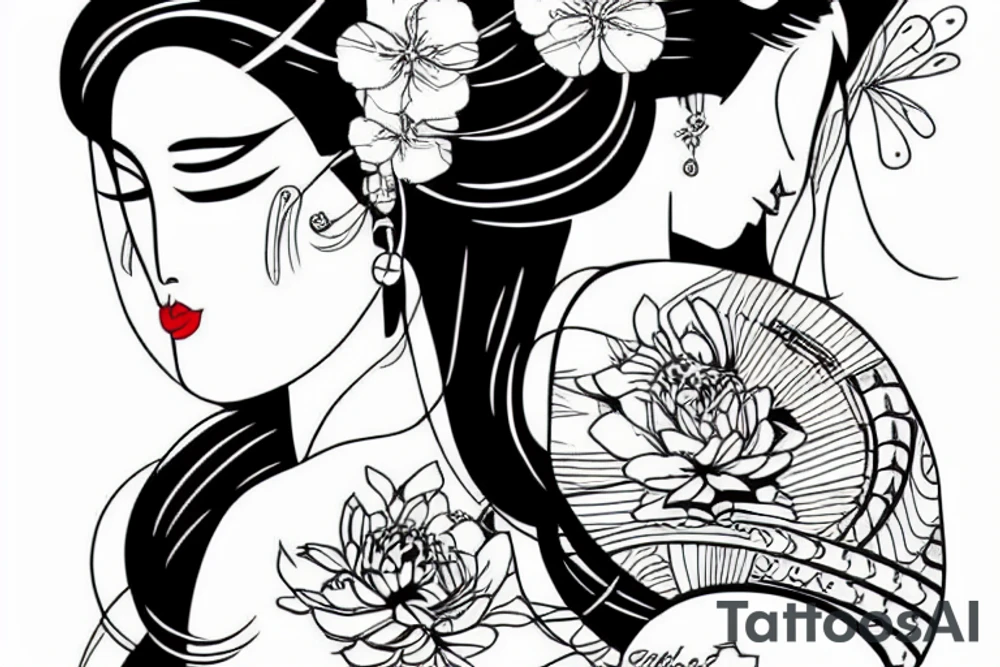 Geisha tattoo idea