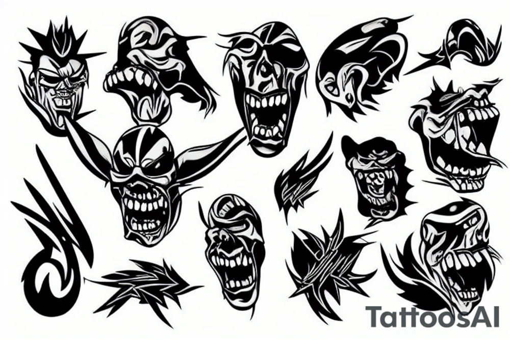 I’m angry :-) from the 90s tattoo idea