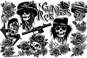 Guns n roses tattoo idea