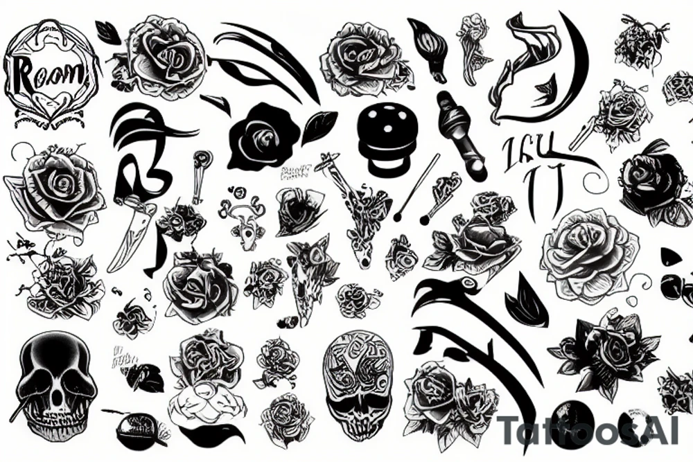 Reason and passion tattoo idea