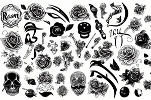 Reason and passion tattoo idea