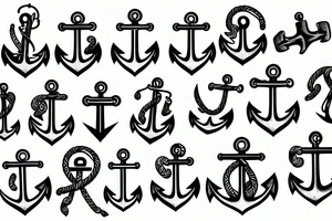 Anchor tattoo idea