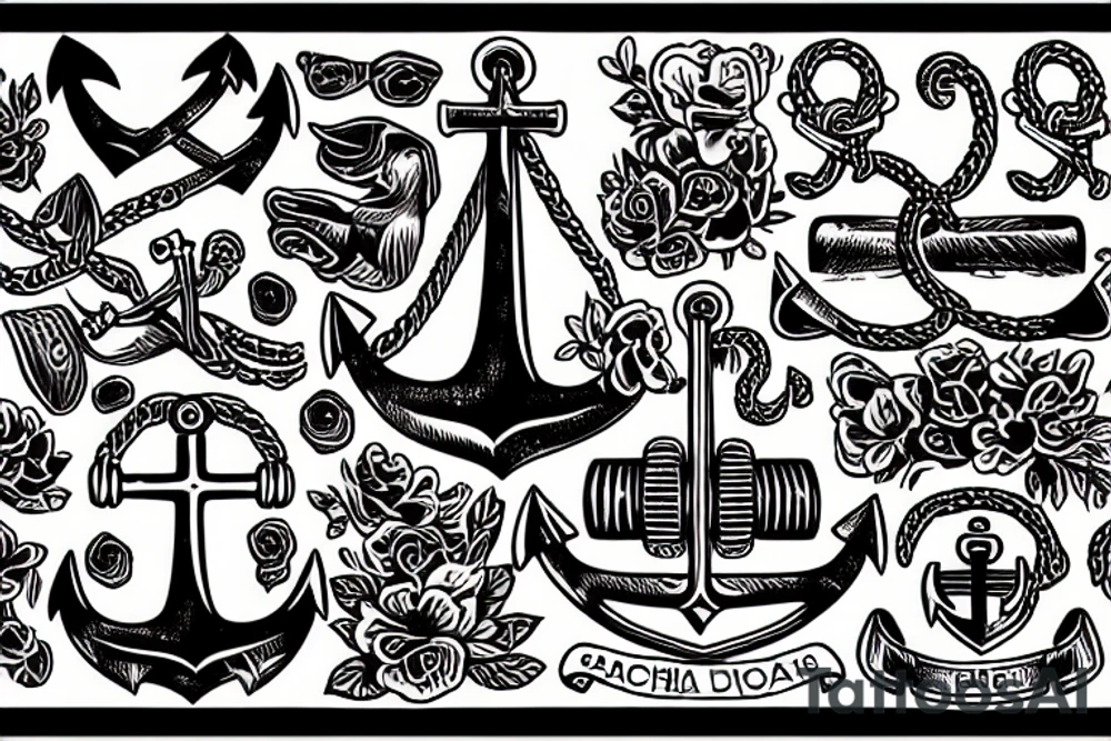Anchor tattoo idea