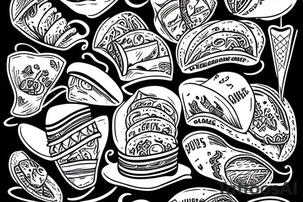 tacos tattoo idea