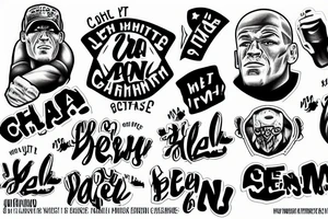 John Cena you can't see me tattoo idea